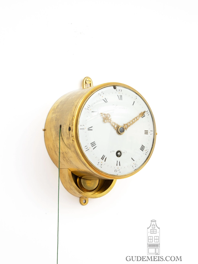 Une rare horloge murale française Louis XVI avec répétition des quarts, Lepaute, vers 1783. - afbeelding 1