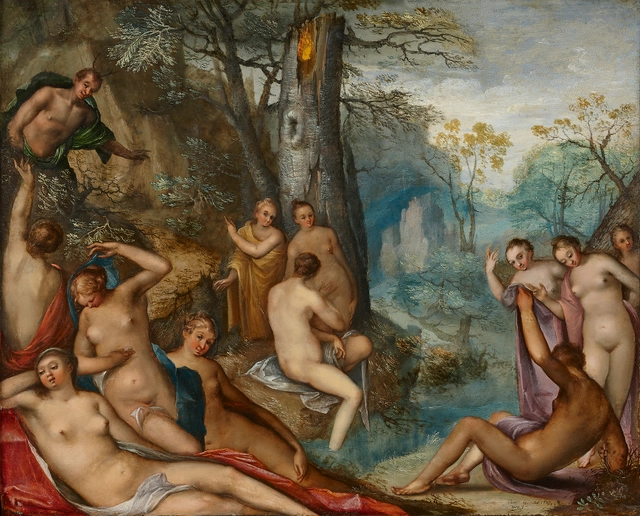 Hans Rottenhammer (1564-1625), Diana en Actaeon - afbeelding 1