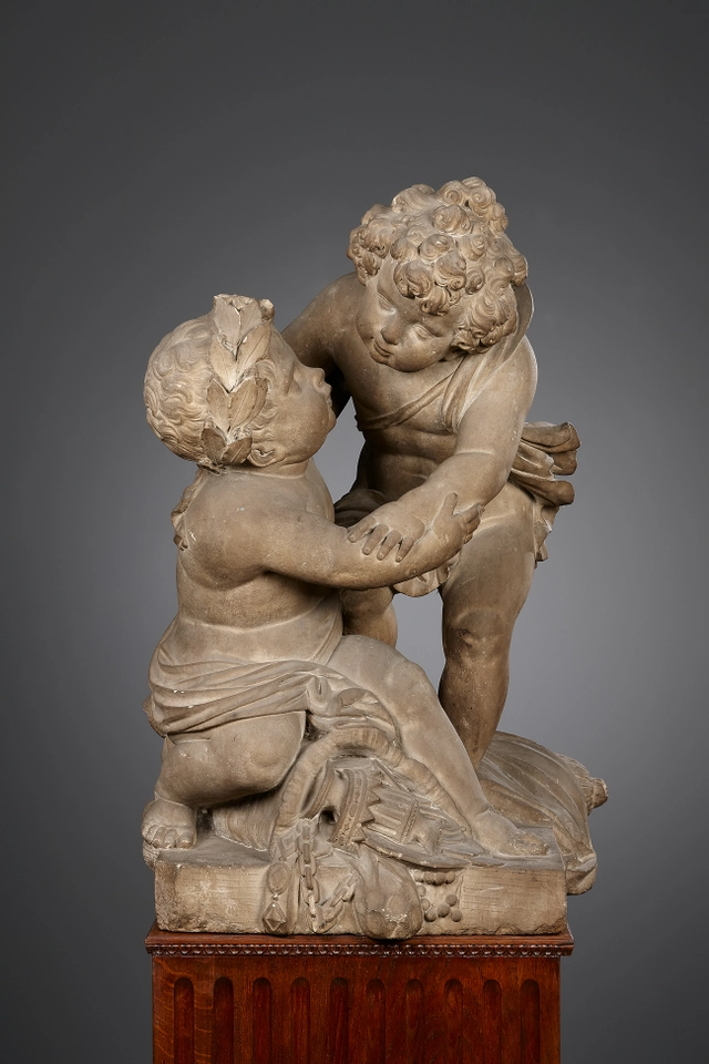 Jan Claudius de Cock, Vier zandstenen beelden, Allegorie op de Vrede van Utrecht - afbeelding 5