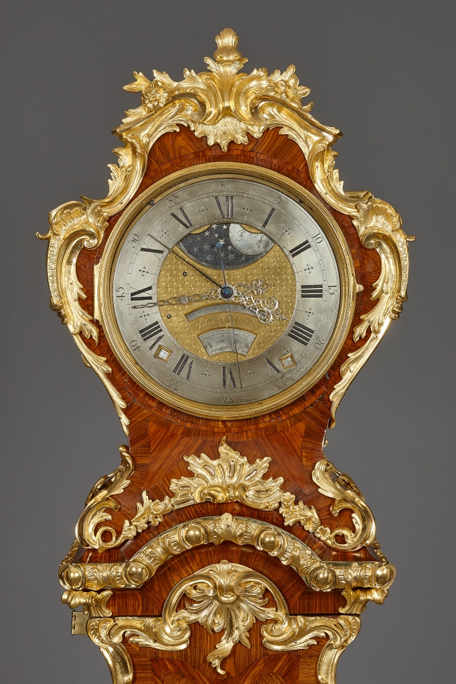 Französischer Louis XV Regulator mit Äquation, Julien Le Roy - afbeelding 3
