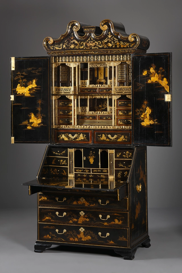 Chinese bureau cabinet for the European market - afbeelding 1