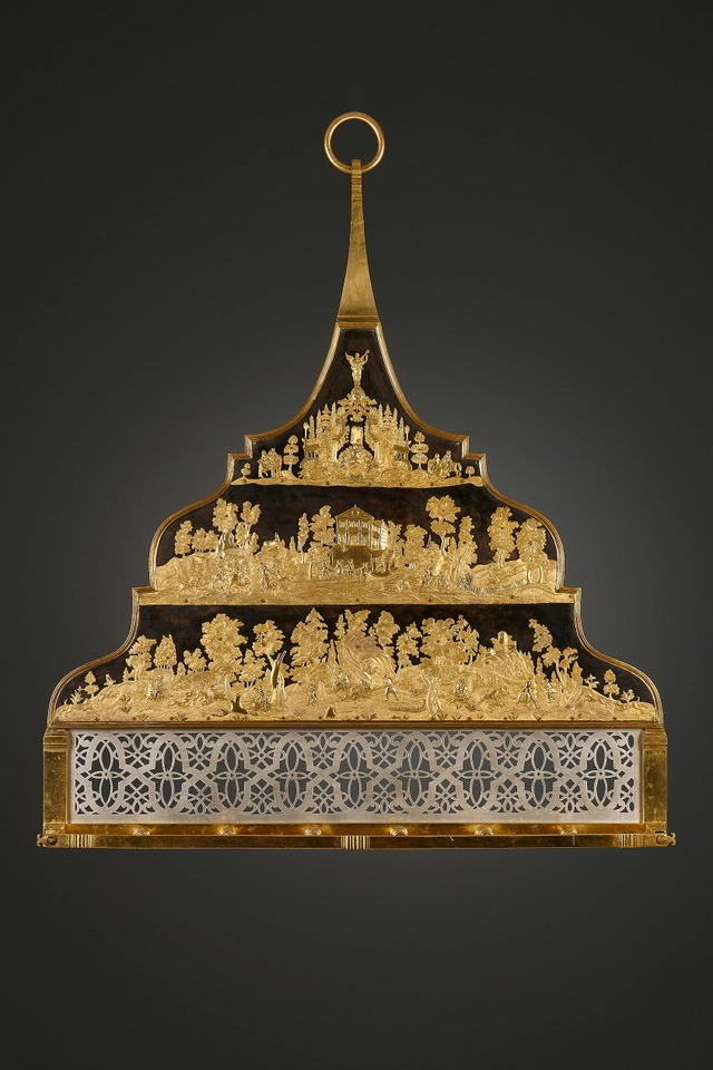 Russian Louis XVI hunting gun rack