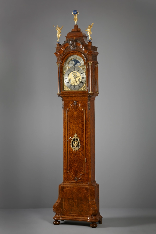 Horloge de parquet avec boite à musique d’Amsterdam,  Gerrit Bramer - afbeelding 1