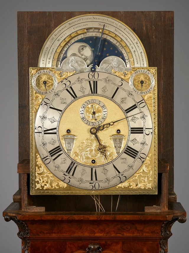 Horloge de parquet avec boite à musique d’Amsterdam,  Gerrit Bramer - afbeelding 2