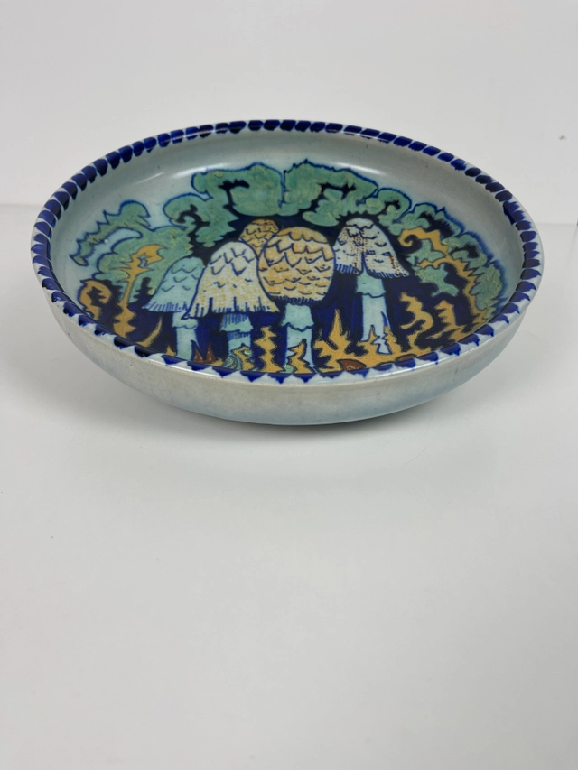 Chris Lanooy, bord met paddestoelen decor - image 3