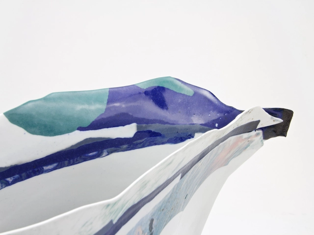 Henk Wolvers, Porcelain vase, 1988 - afbeelding 6