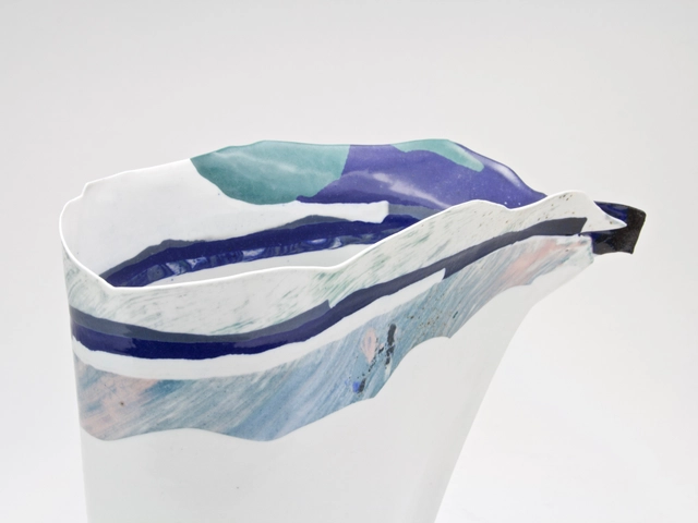 Henk Wolvers, Porcelain vase, 1988 - afbeelding 5