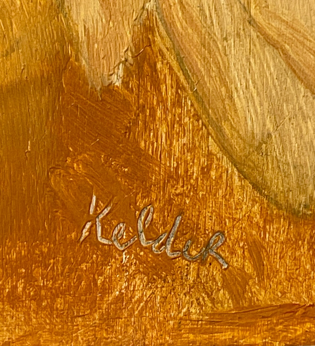 Toon Kelder, oil on panel, nude figures - image 3