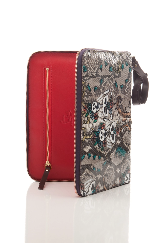Christian Louboutin Python Ipad Case