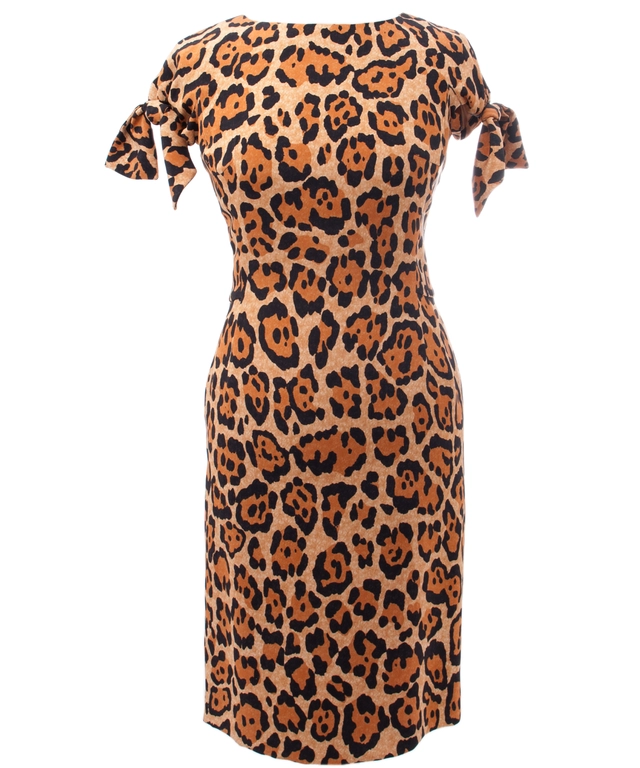 Christian Dior Leopard Print Dress