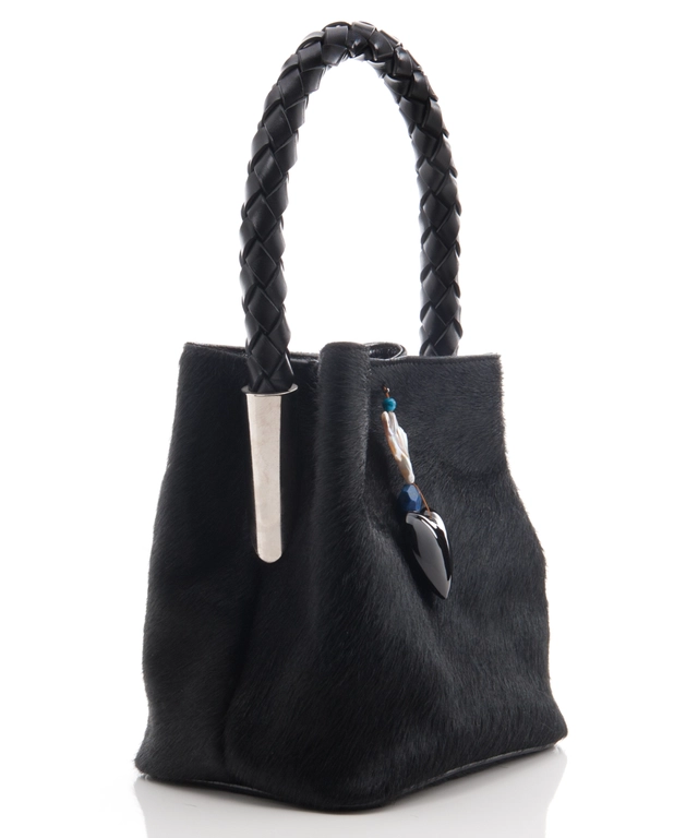 Essence of Sofia Pony Hair Handbag