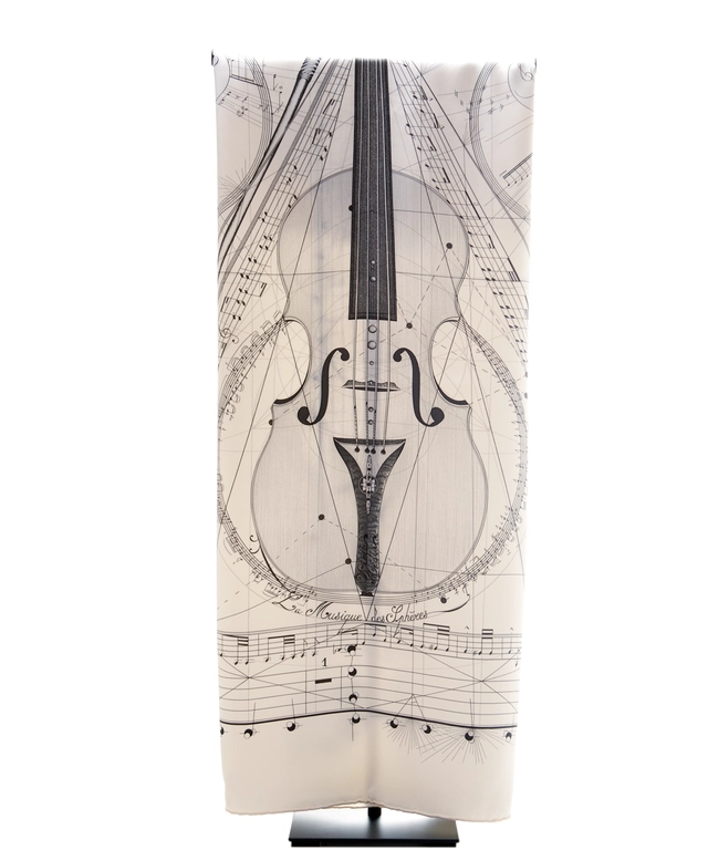 Hermes Carre La Musique des Sphères 90x90