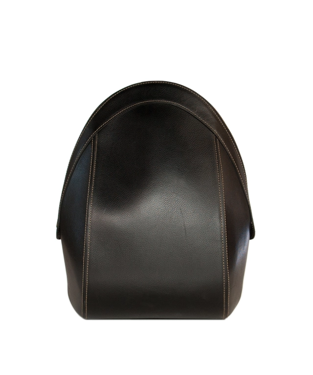Delvaux Black Leather Backpack