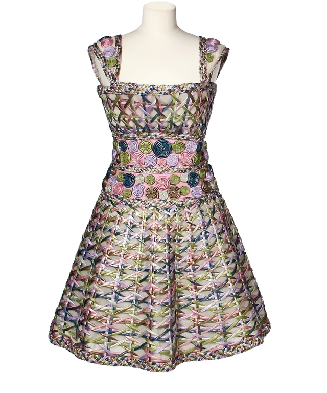 Spero Villioti Haute Couture Cocktail Dress
