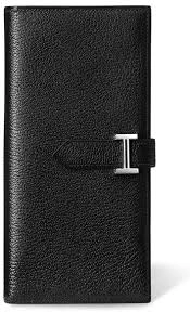 Hermès Black 'Bearn' Wallet