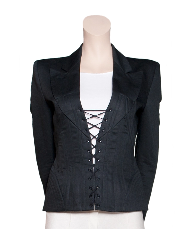 Alexander McQueen SS 2002 'Dance of the Twisted Bull' Corset Blazer