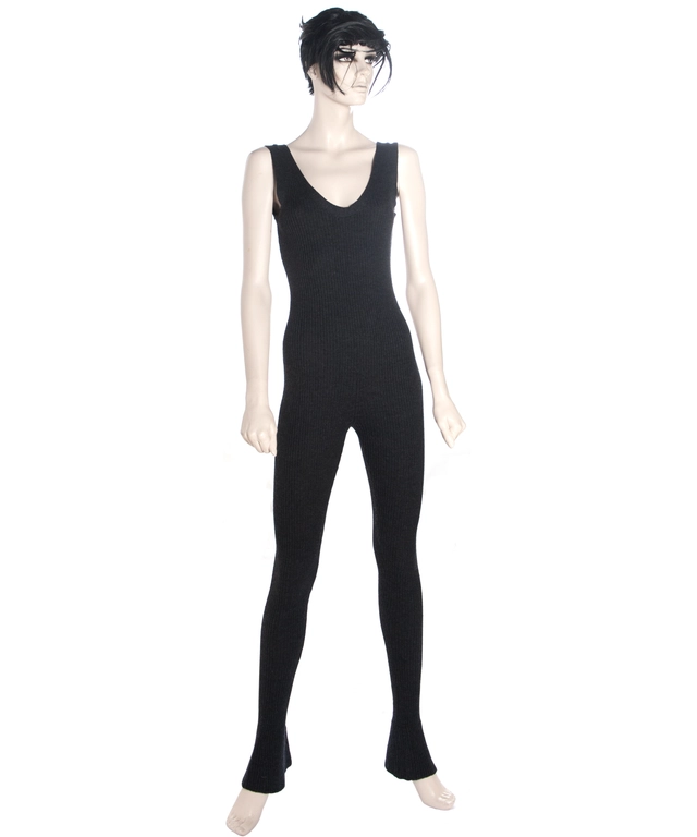Prada Dark Grey Knit Jumpsuit