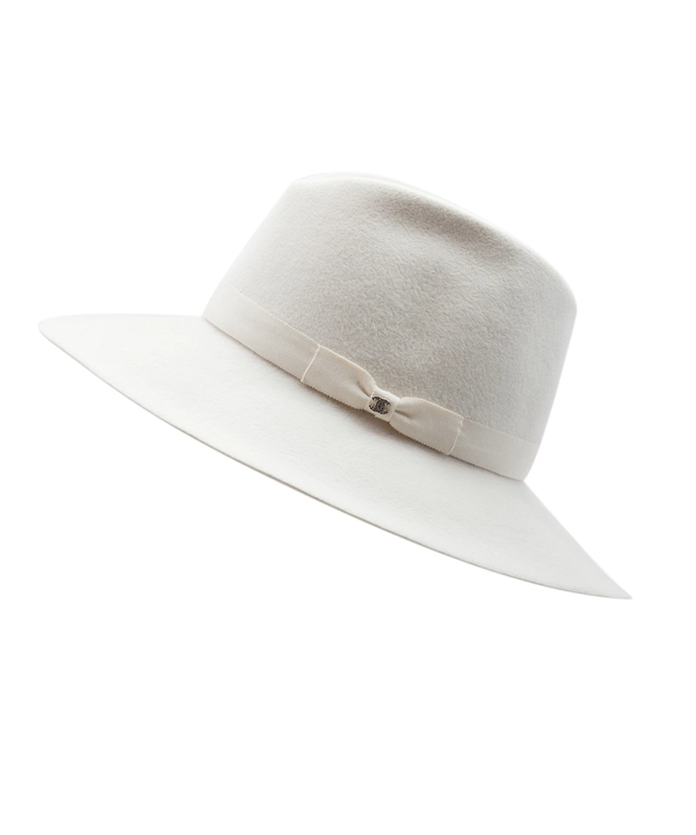 Chanel Off-white Fur Felt Hat