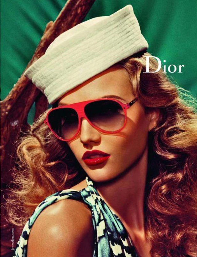 Christian Dior White Cotton Sailors Hat