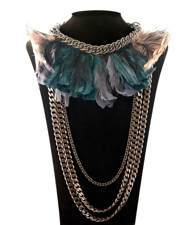 Lanvin Halsketting met Veren