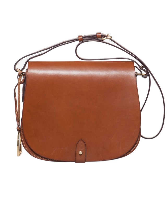 Ralph Lauren Equestrian Vachetta Saddle Bag