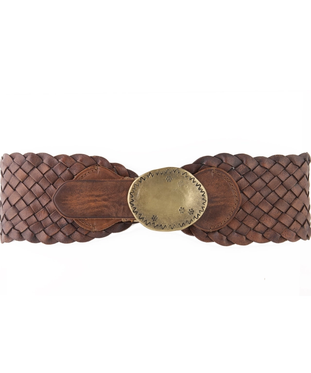 Ralph Lauren Braided Leather Belt