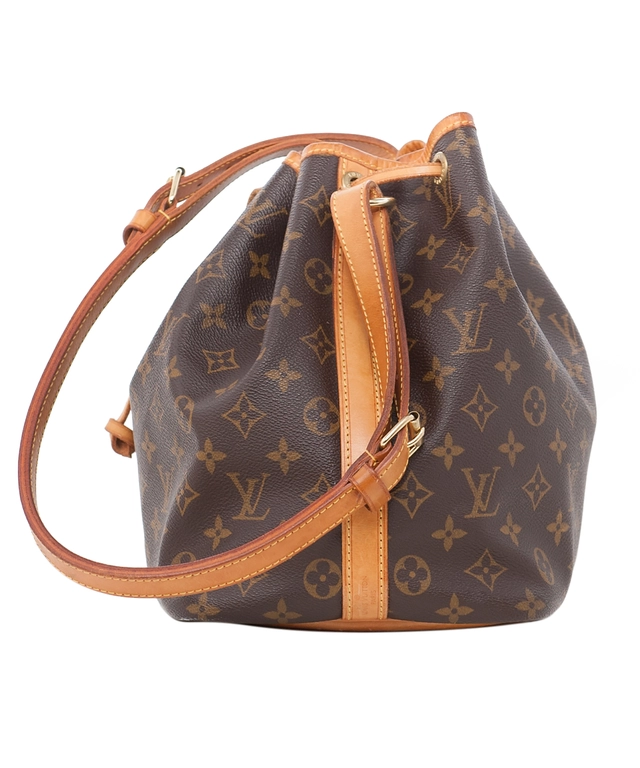 Louis Vuitton Petit Noé Monogram Canvas Shoulder Bag