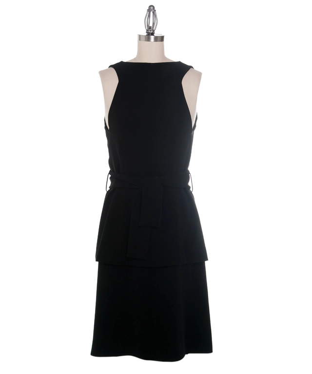 Fendi Black Belted Dress