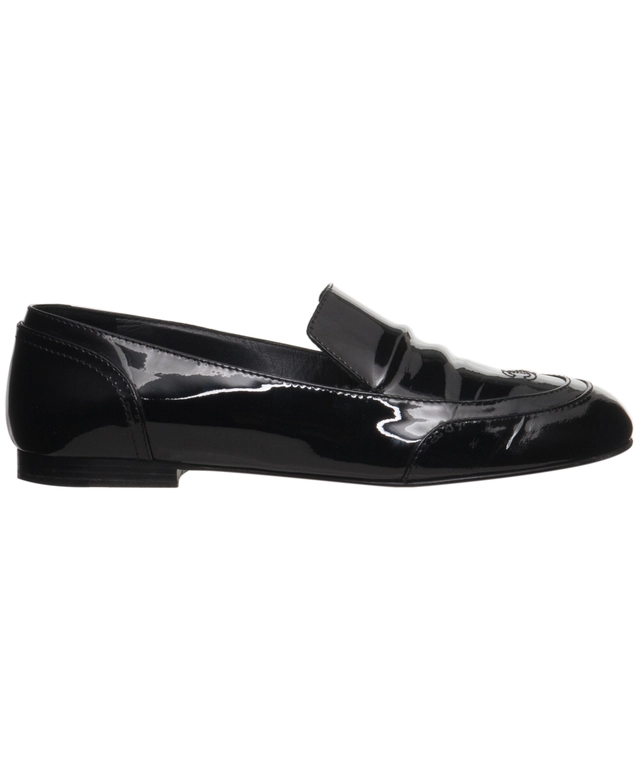 Chanel Patent Leather Oxford Loafer Moccasin Flats