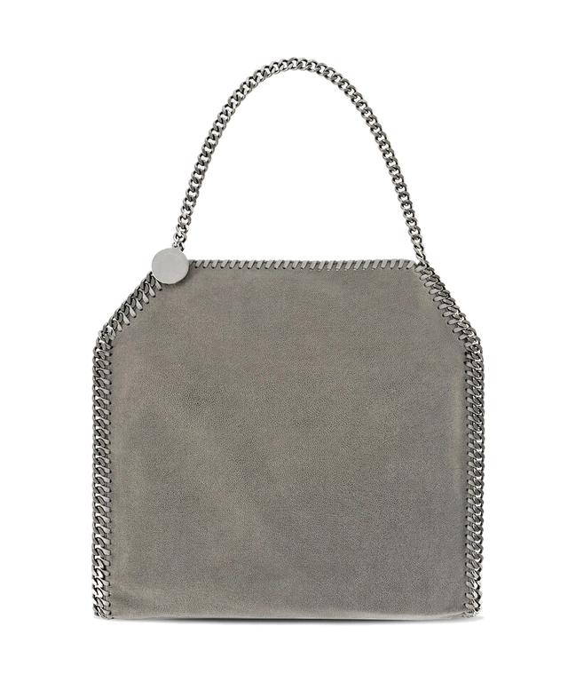 Stella McCartney Light Grey 'Falabella' Shaggy Deer Small Tote