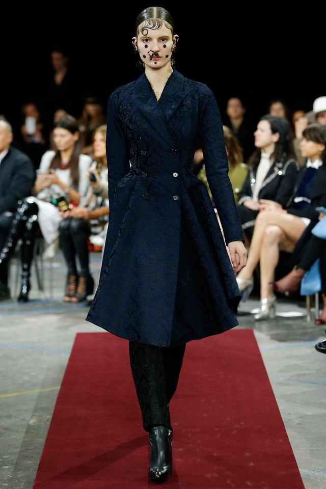 Givenchy Flared Double Breasted Coat - Runway