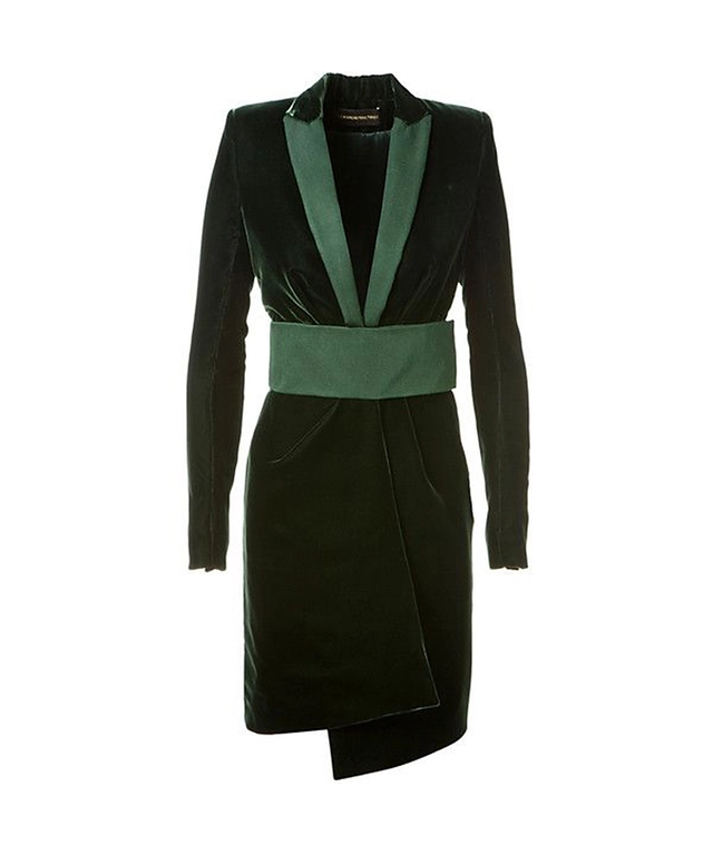 Alexandre Vauthier Plunge Asymmetric Dress