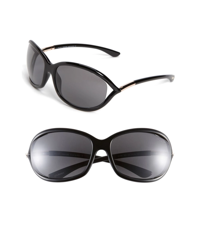Tom Ford 'Jennifer' Black Sunglasses