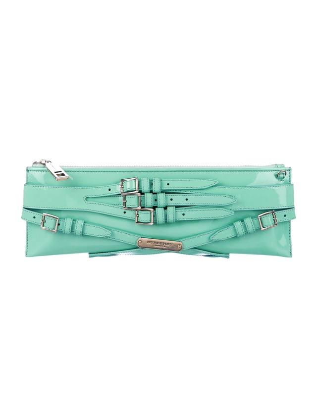 Burberry Prorsum Turquoise Clutch