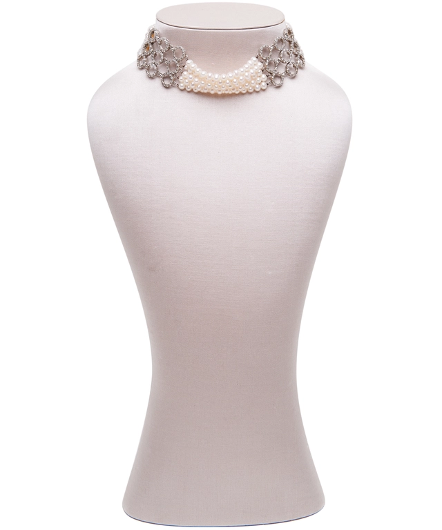 Siman Tu Freshwater Pearl Choker
