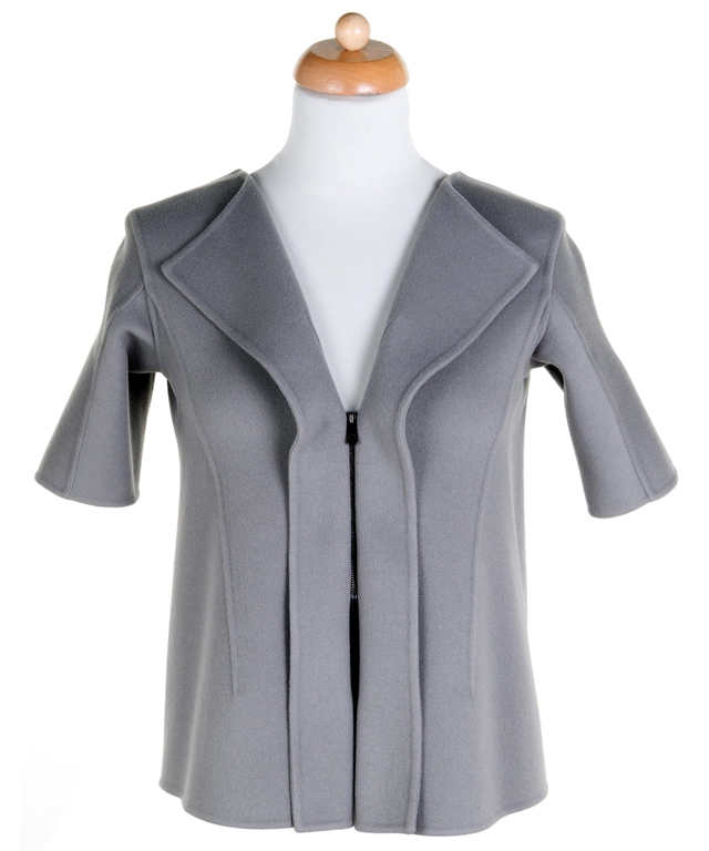 Jil Sander Grey Wool Jacket