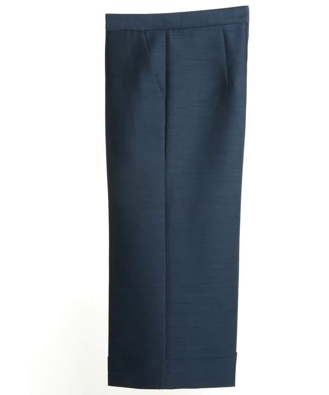 Marni Cuffed Wide-leg Cropped Trousers