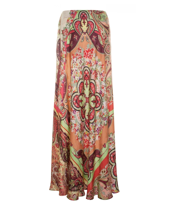 Etro Paisley Jacquard Maxi Skirt