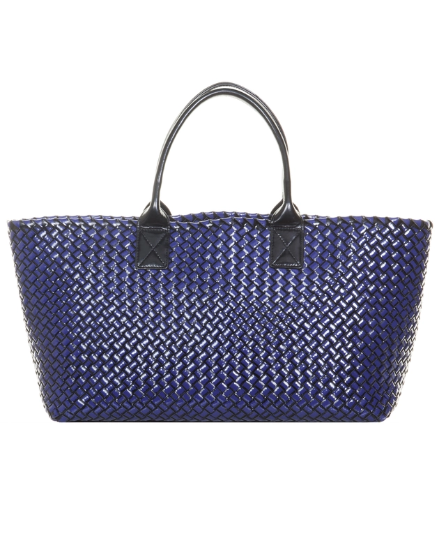 Bottega Veneta Purple Patent Leather Cabat - Medium - Special Edition