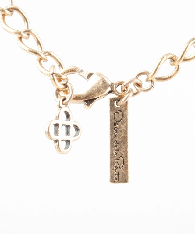 Oscar de La Renta Turquoise Cabochon Necklace and Earrings - afbeelding 6