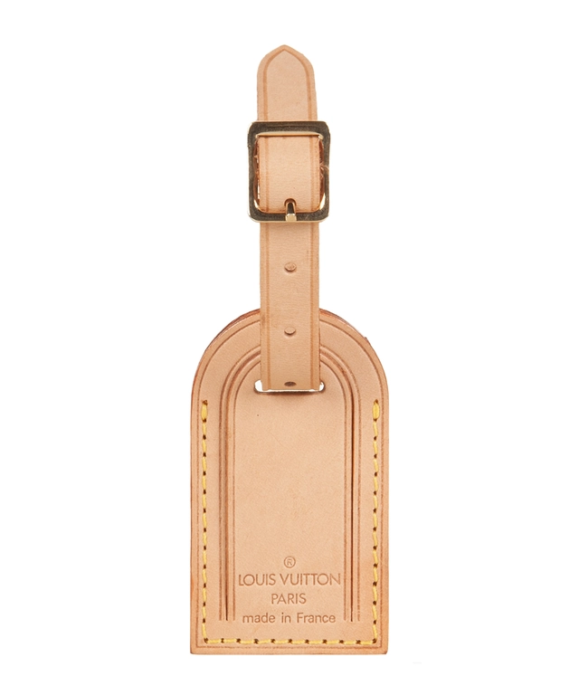 Louis Vuitton Luggage Tag Vachetta in Box