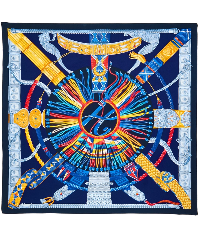 Hermès Carré 'Ceintures et Liens'
