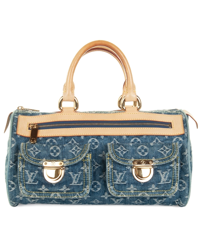 Louis Vuitton Vintage - Monogram Denim Neo Speedy Bag