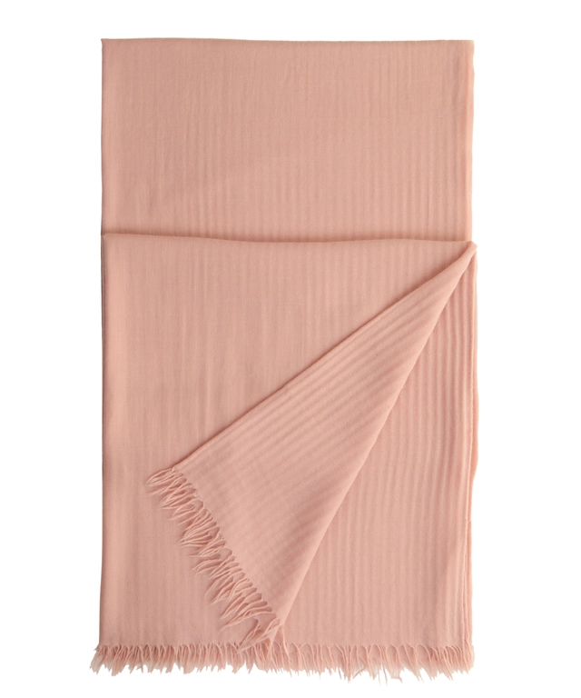 Hermès Cashmere - Wool  H Fringe Scarf