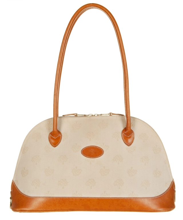 Mulberry Logo Jacquard Shoulder Bag