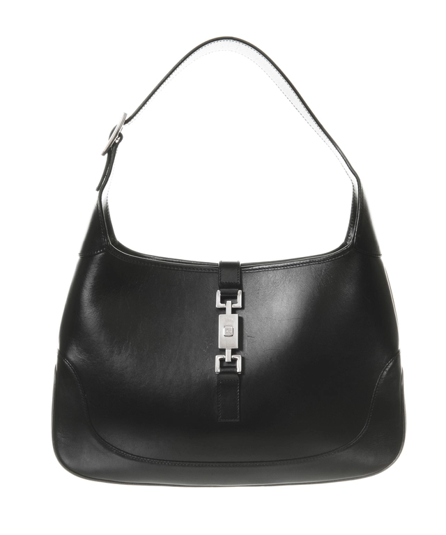 Gucci Jackie Black Leather Hobo