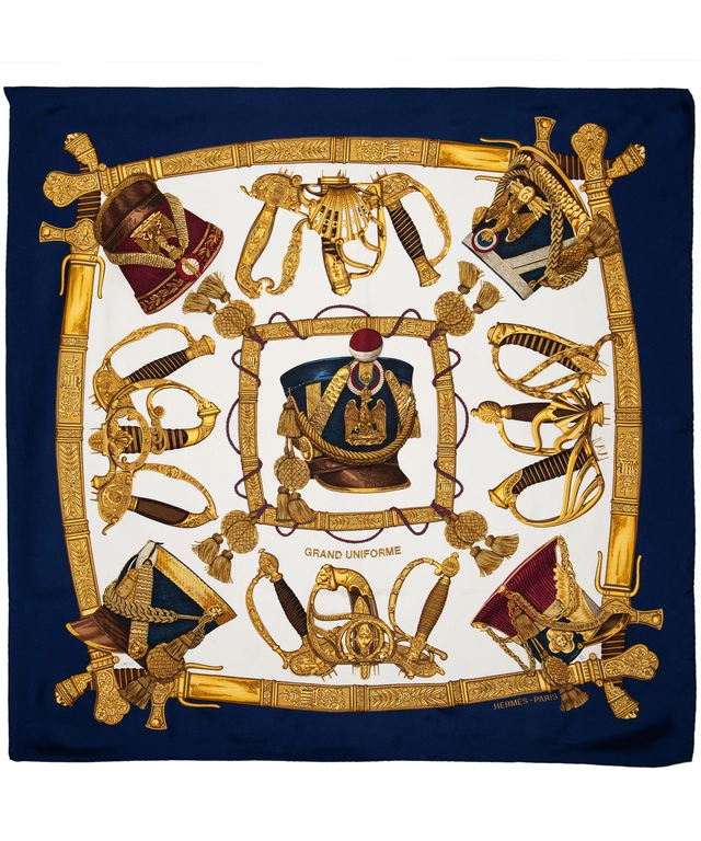 Hermès Carré 'Grand Uniforme' - Joachim Metz