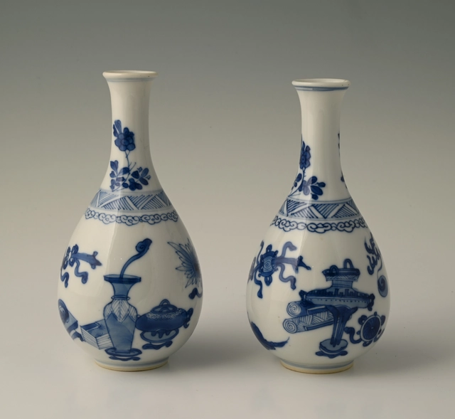 Quelques petits vases en porcelaine chinoise - afbeelding 4