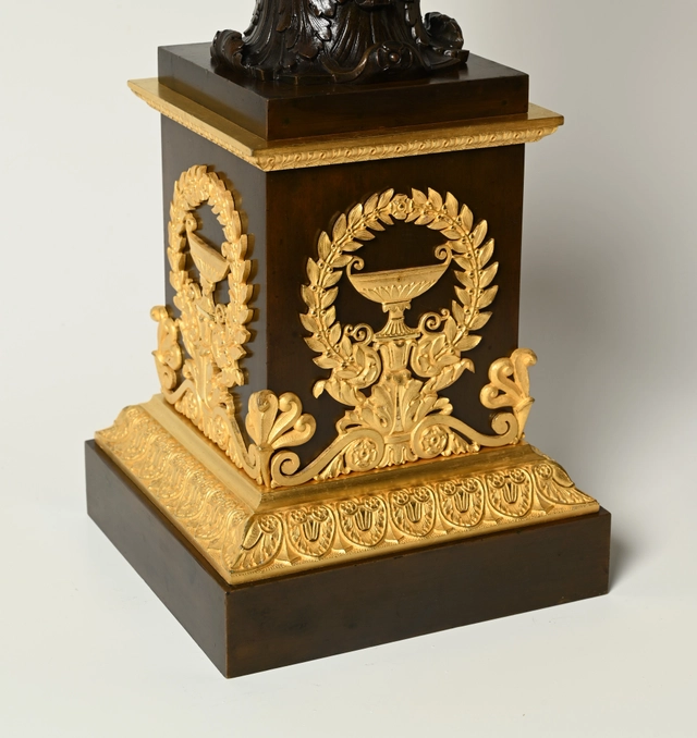 Een stel Empire kandelaars - afbeelding 6