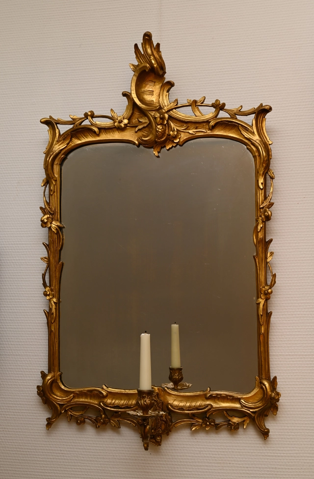 Een Hollands Rococo spiegeltje - afbeelding 4